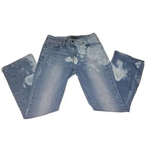 Levi's 515 Bootcut Women's Size 8 Blue Jeans 29x30 Custom Bleached